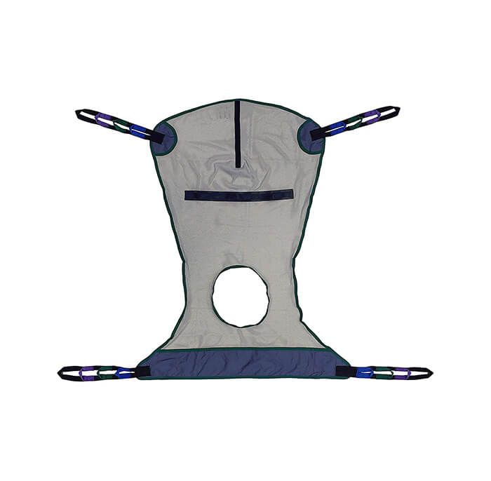 Full Mesh Shower Body Sling with Commode Opening